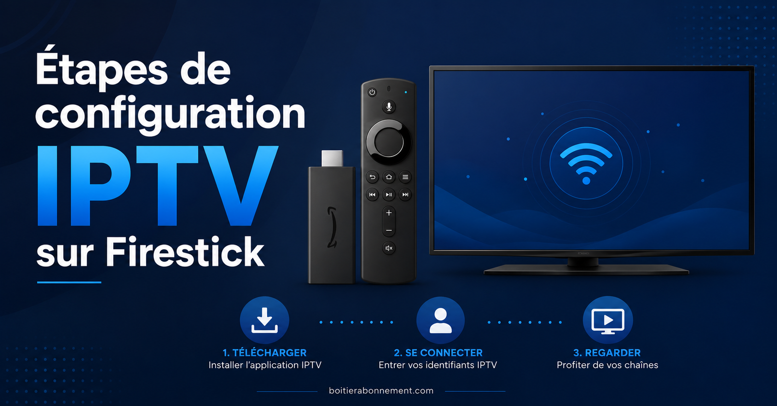 Étapes de configuration IPTV sur Firestick