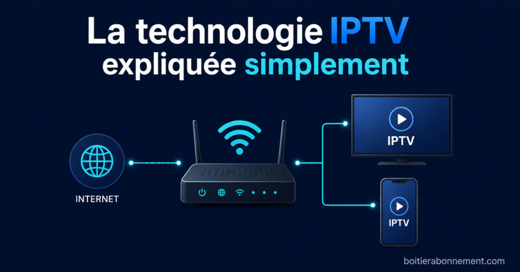 La technologie IPTV expliquée simplement
