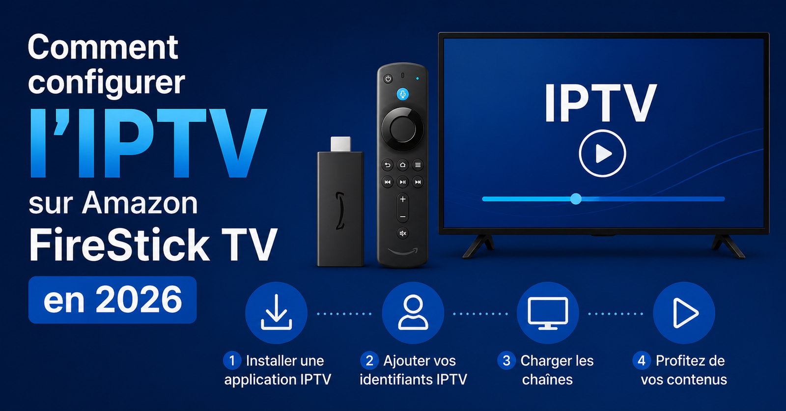 configurer l'IPTV sur Amazon FireStick TV